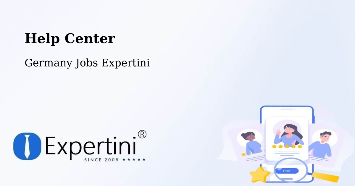 Help Center – Recklinghausen - Germany Jobs Expertini